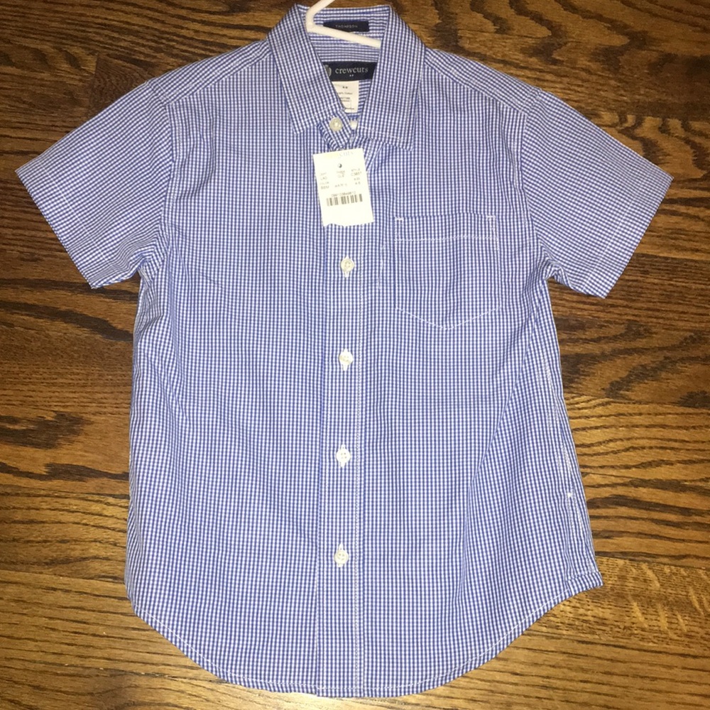 J. Crew Crewcuts Check Shirt NWT